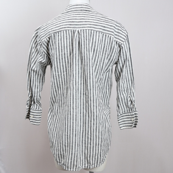 Maeve Anthropology Striped Button Down Shirt - Picture 2 of 10